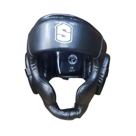 Casque de muay thai Shark guell (noir)