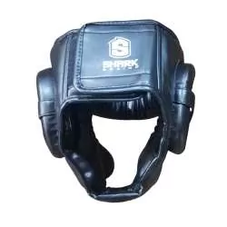 Casque de muay thai Shark guell (noir)1