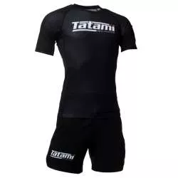 Rashguard BJJ no gi Tatami recharge (noir)2