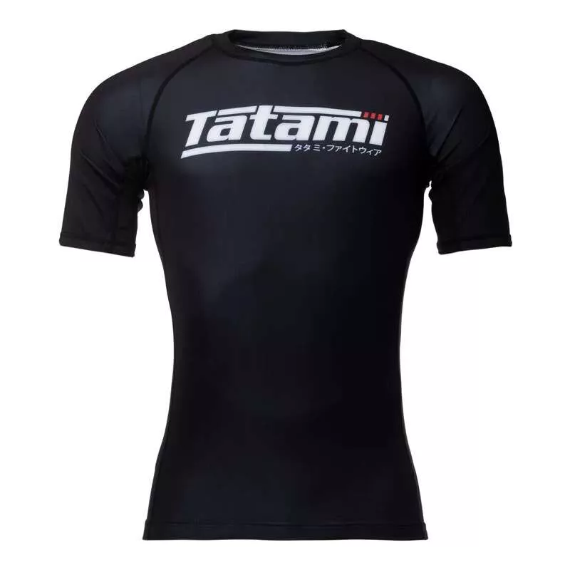 Rashguard BJJ no gi Tatami recharge (noir)