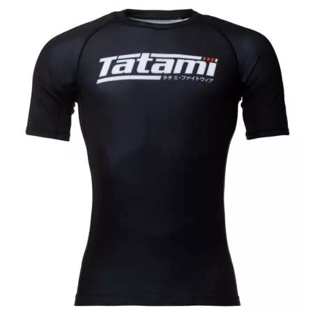 Rashguard BJJ no gi Tatami recharge (noir)