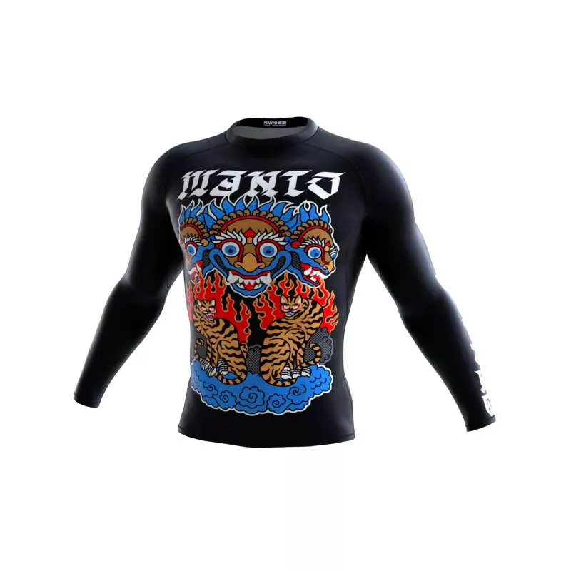 Rashguard Manto grappling tigers