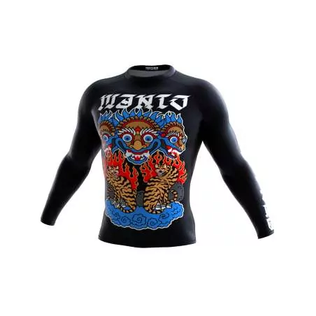 Rashguard Manto grappling tigers