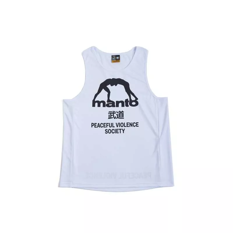 Manto tank top society t-shirt blanc