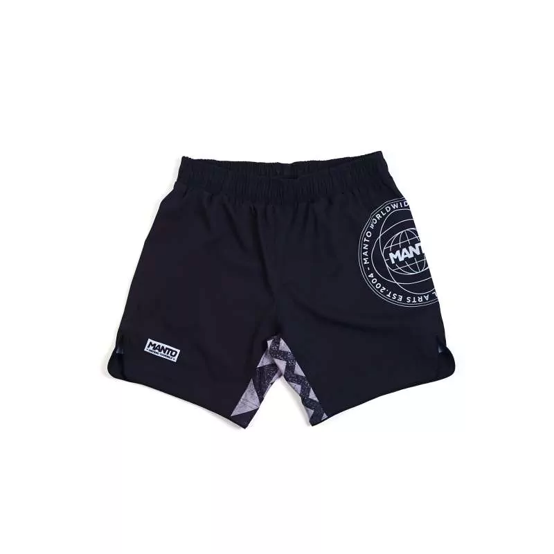 Short de combat MMA fragments (noir/grise)