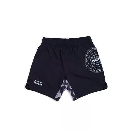 Short de combat MMA fragments (noir/grise)