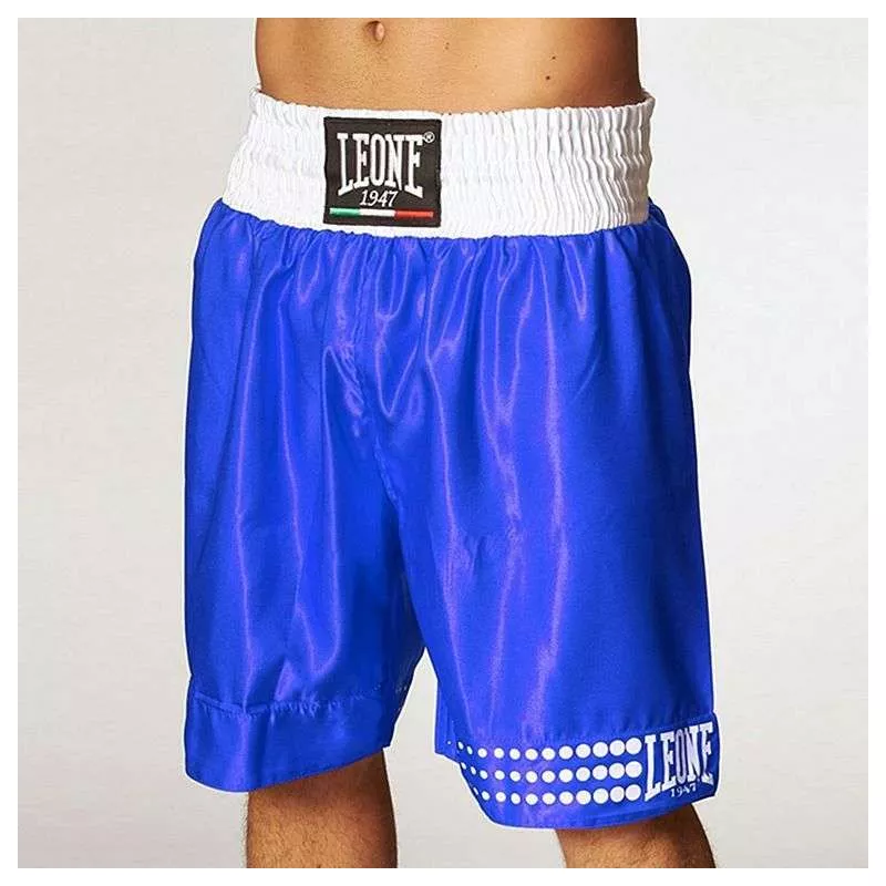 Pantalon de boxe Leone AB737 (bleu)