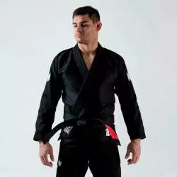 Gi BJJ Kingz the one + ceinture blanc (noir) 1