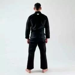 Gi BJJ Kingz the one + ceinture blanc (noir) 5