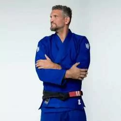 Kimono BJJ Kingz the one + ceinture blanc (bleu) 1