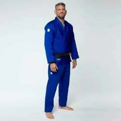 Kimono BJJ Kingz the one + ceinture blanc (bleu) 4