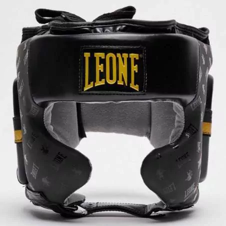 Casque de boxe Leone noir CS445 DNA