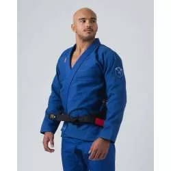 Kingz balístico 4.0 brazilian jiu jitsu gi (bleu) 3