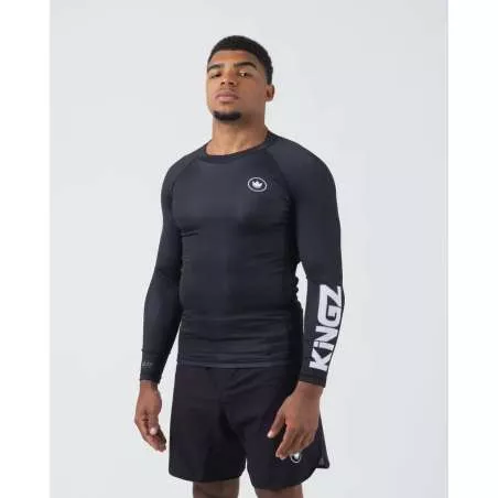 Rashguard Kingz kore V2 (noir) manches longues