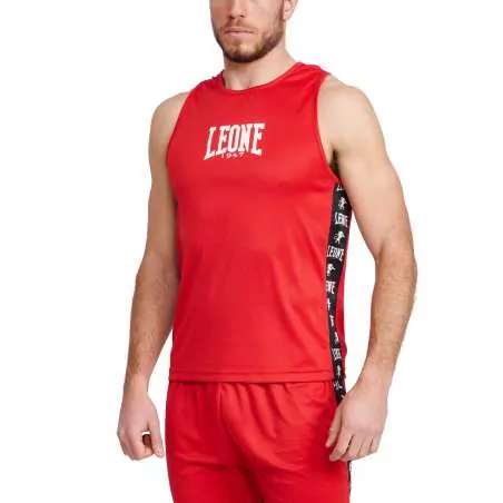 T-shirt Leone AB218 ambassadeur rouge