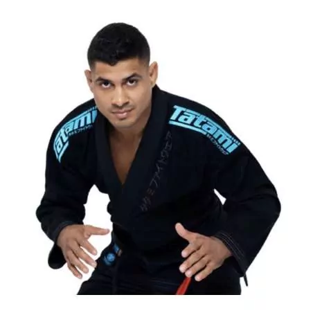 Tatami jiu jitsu ( JJB Gi) recharge kimono noir bleu