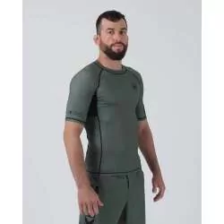 Rashguard MMA Kingz kore V2 (vert) manches courtas 3