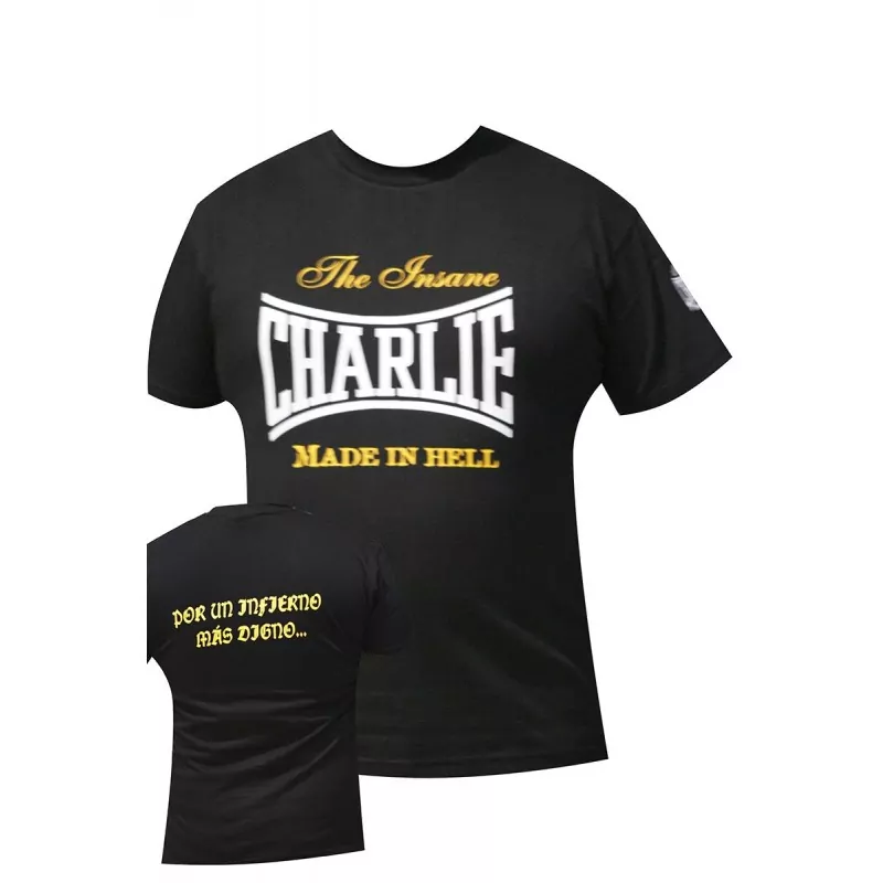 T-shirt Charlie infierno noir