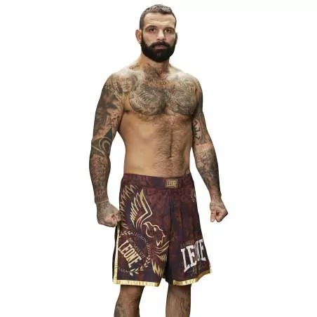 Short MMA Leone AB790 Legionarius (bordeaux)