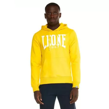 Sweat de boxe Leone grand logo (jaune)