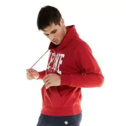 Sweats à capuche Leone avec grand logo (rouge) 2