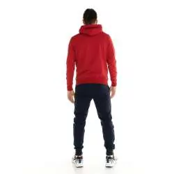 Sweats à capuche Leone avec grand logo (rouge) 3