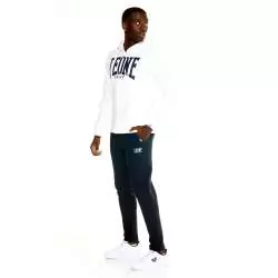 Leone zip hoodie big logo (blanc) 1