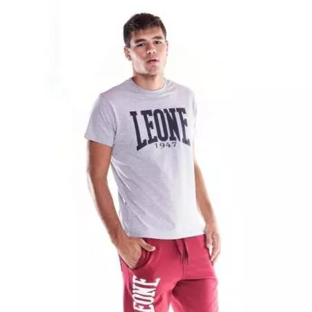 T-shirt Leone basic pour homme (gris)