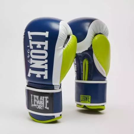 Gants de boxe GN333 Leone wacs (bleu)