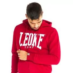 Sweat-shirt Leone avec fermeture éclair (bordeaux) 4