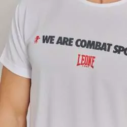 T-shirt ABX131 Leone1947 logo wacs (blanc) 3