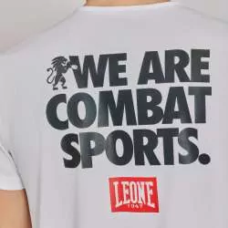 T-shirt ABX131 Leone1947 logo wacs (blanc) 4