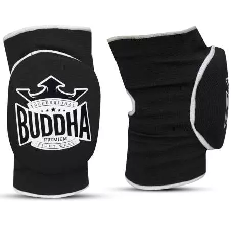 Genouillères Buddha muay thai (noires)