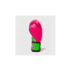 Gants de boxe Shark boxing polaris (rose/vert) 3