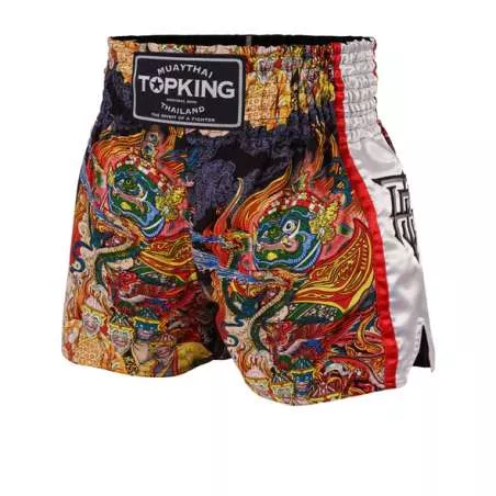 Short de Muay Thai Top King TKBS 205 BLANC