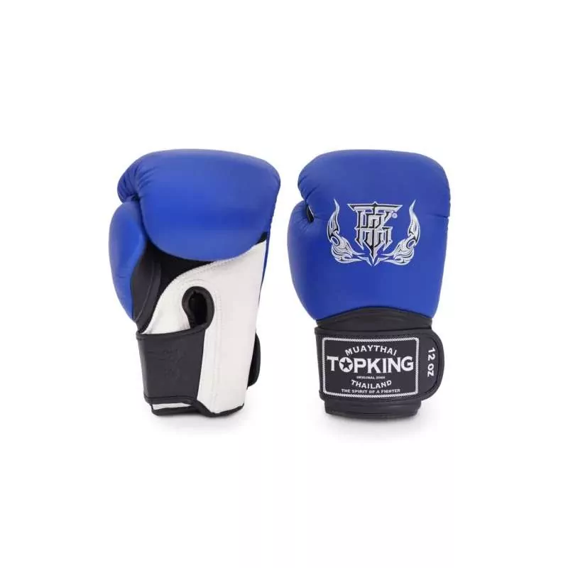 Gants TopKing super air triple tone (bleu/blanc/noir)