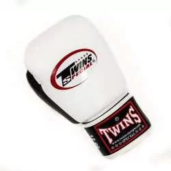 Gants muay thai Twins Special BGVL3 (blanc/noir) 2