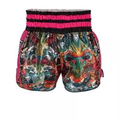 Short muay thai TopKing 227 (rose) 1