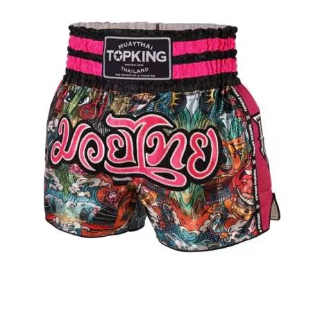 Short muay thai TopKing 227 (rose)