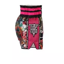 Short muay thai TopKing 227 (rose) 3