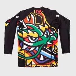 Rashguard  Shark boxing tokyo (noir) 2