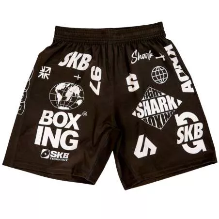 Short de combat MMA Shark SKB97 (noir)