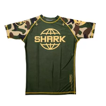 Lycra grappling Shark boxing SKB97 (camo/or)