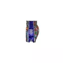 Pantalon 225 Top King Boxing kick boxing (bleu foncé) 3