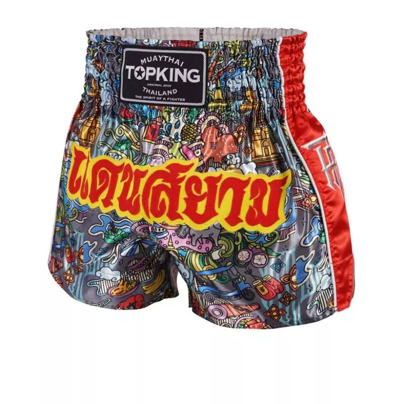 Short kick boxing Topking Boxing 225 (rouge)