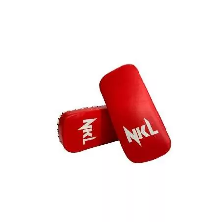 Paos NKL muay thai en cuir de buffle rouge