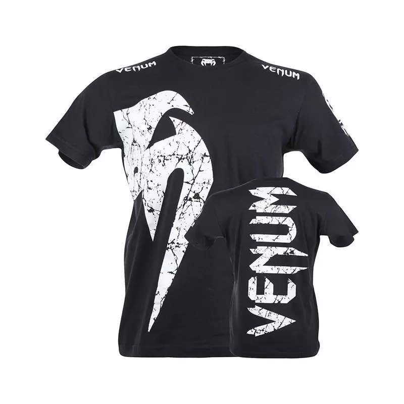 T-shirt Venum giant noir logo blanc