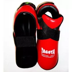 Tagoya ITF taekwondo protège pieds rouge